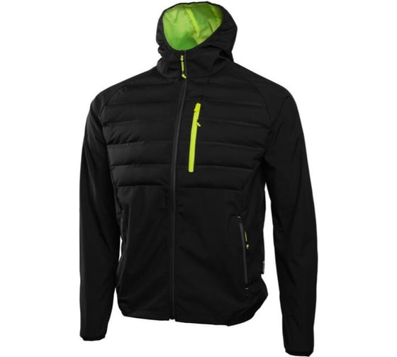 Изображение товара Куртка гибридная HOEGERT TECHNIK JIM черная 3XL (58) HT5K265-3XL