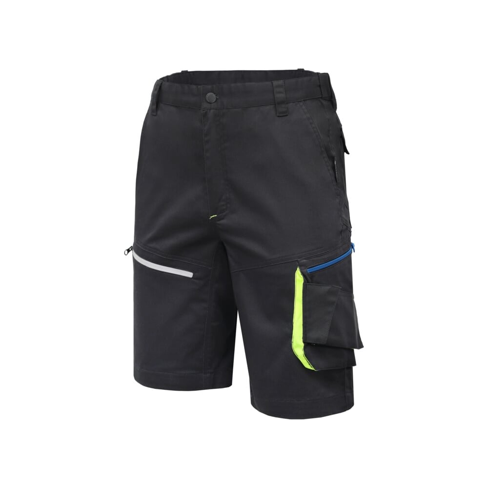 Изображение товара Шорты рабочие HOEGERT TECHNIK REETZ эластичные черные S (48) HT5K827-S