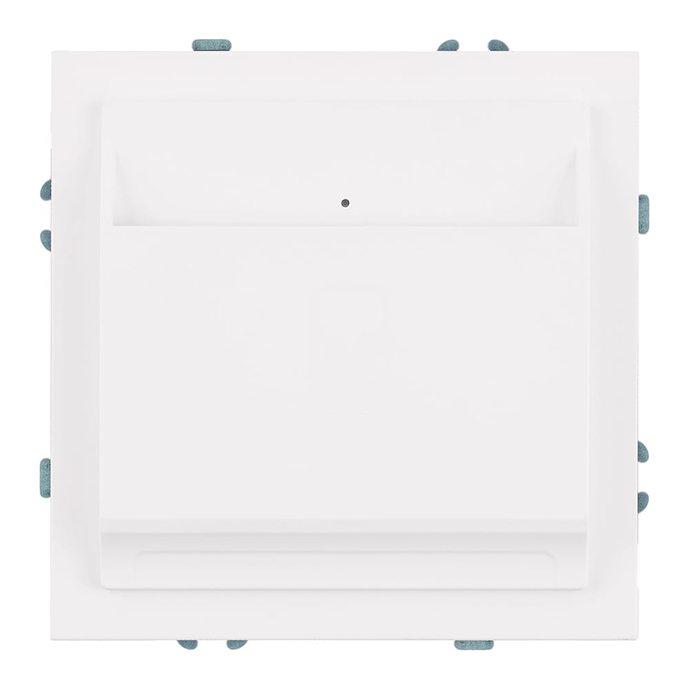 Изображение товара Выключатель карточный (механизм) STEKKER 250В, 40А, серия Эмили, RSW40-5114-01, белый фарфор, soft touch, 50698