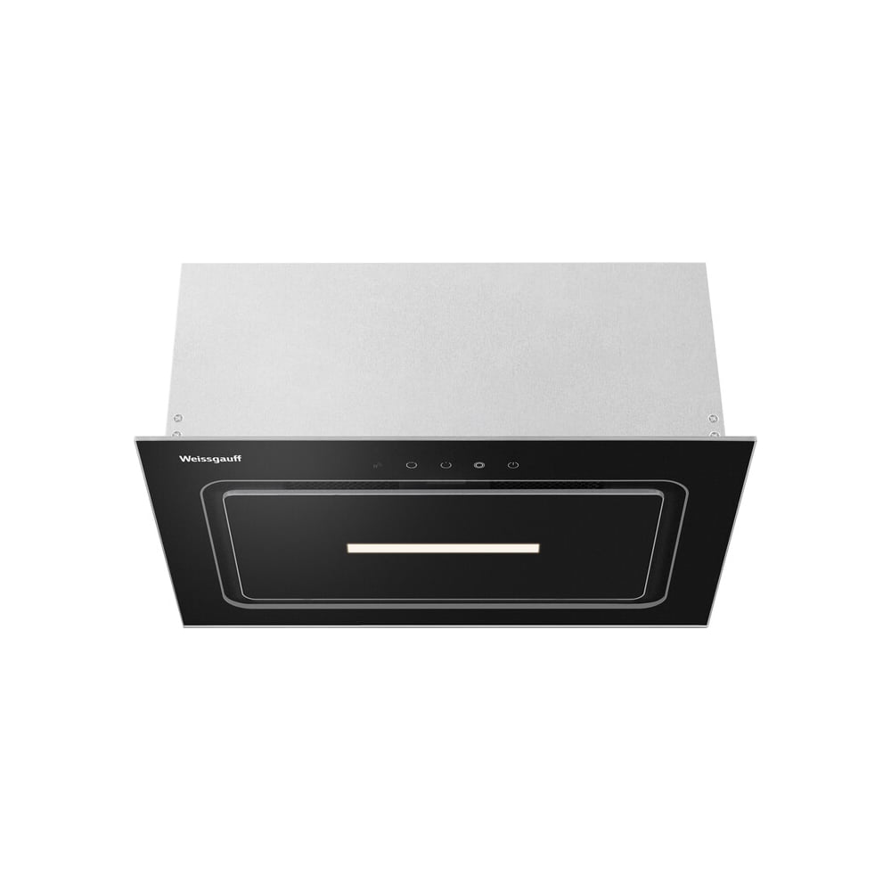 Изображение товара Вытяжка Weissgauff Aura 456 Touch Black Glass высокоэффективная встроенная Изображение товара Вытяжка Weissgauff Aura 456 Touch Black Glass высокоэффективная встроенная