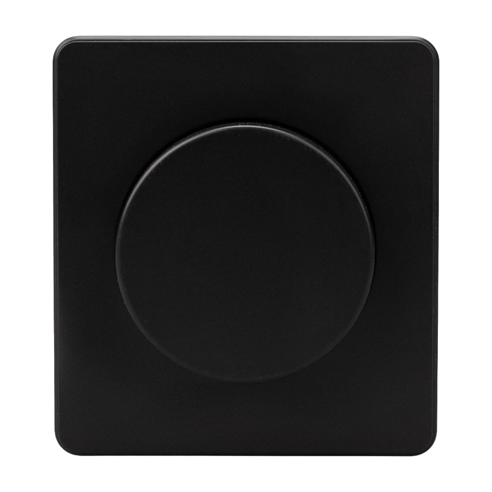 Изображение товара Светорегулятор KRANZ ROUND (диммер) 300Вт с/у оникс KR-78-0732-3