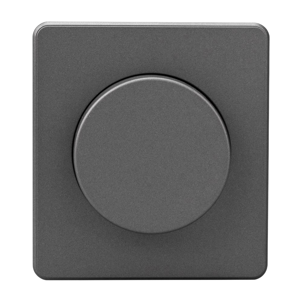 Изображение товара Светорегулятор KRANZ ROUND KR-78-0732-2 Поворотно-нажимной 300Вт