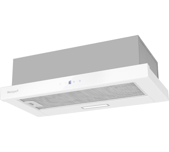 Изображение товара Вытяжка Weissgauff TEL 600 2M Touch White Glass 438283
