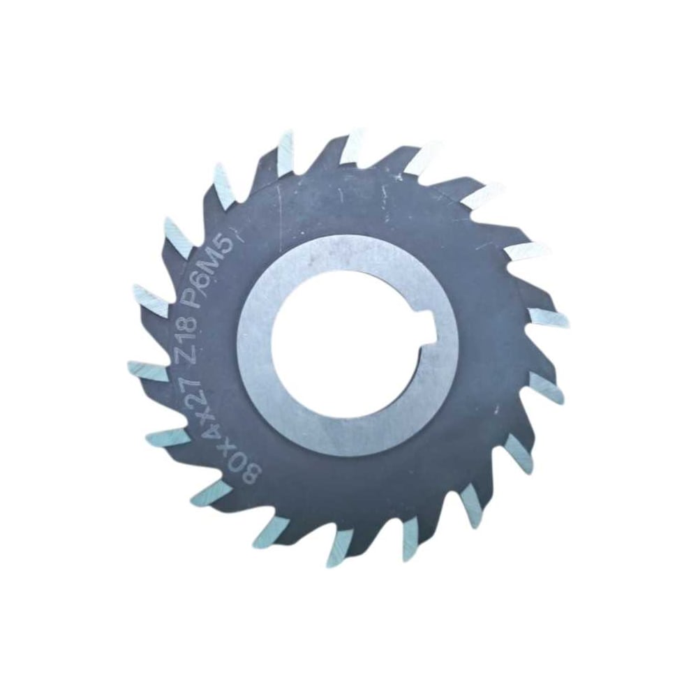 Изображение товара Фреза дисковая трехсторонняя прямая ИНКО 80х4 HSS 00-00012985