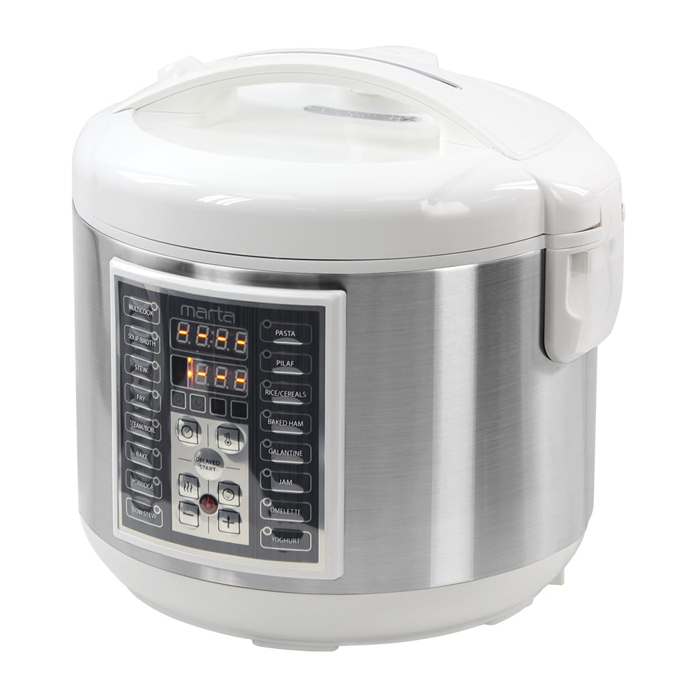 Изображение товара Мультиварка MARTA MT-MC4344A Модель с керамической чашей и 5 л