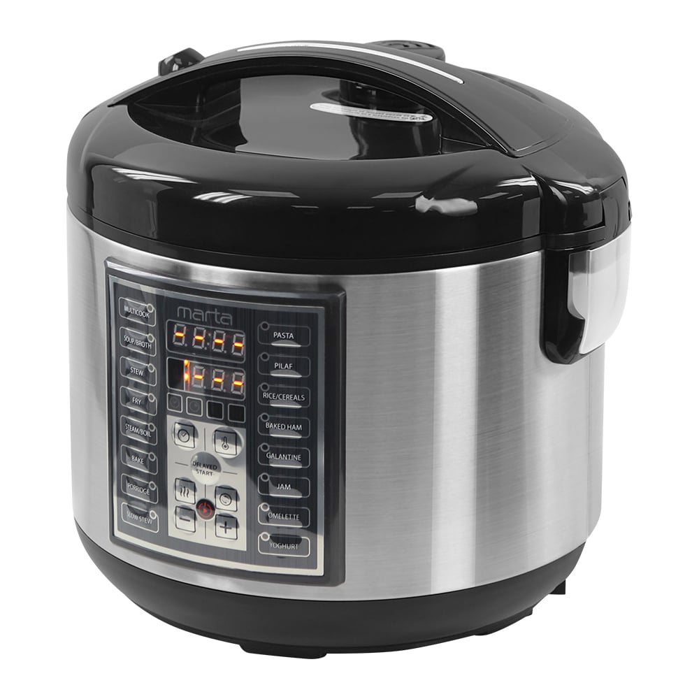 Изображение товара Мультиварка MARTA MT-MC4344A черный/сталь 41629