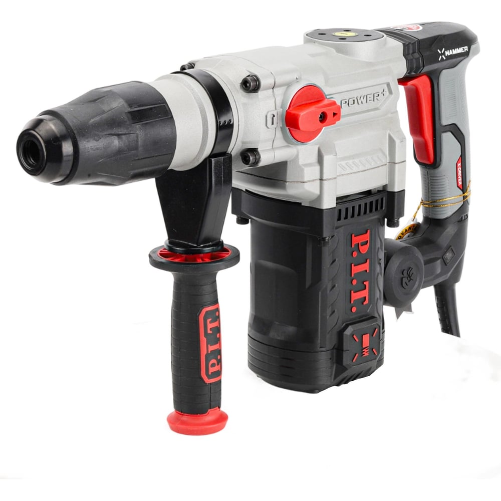 Изображение товара Перфоратор SDS-MAX электрический P.I.T. 1600Вт, 9Дж, 2реж, Ø40мм, 3800уд/мин, 630об/мин, верт PBH40-C3 Изображение товара Перфоратор SDS-MAX электрический P.I.T. 1600Вт, 9Дж, 2реж, Ø40мм, 3800уд/мин, 630об/мин, верт PBH40-C3