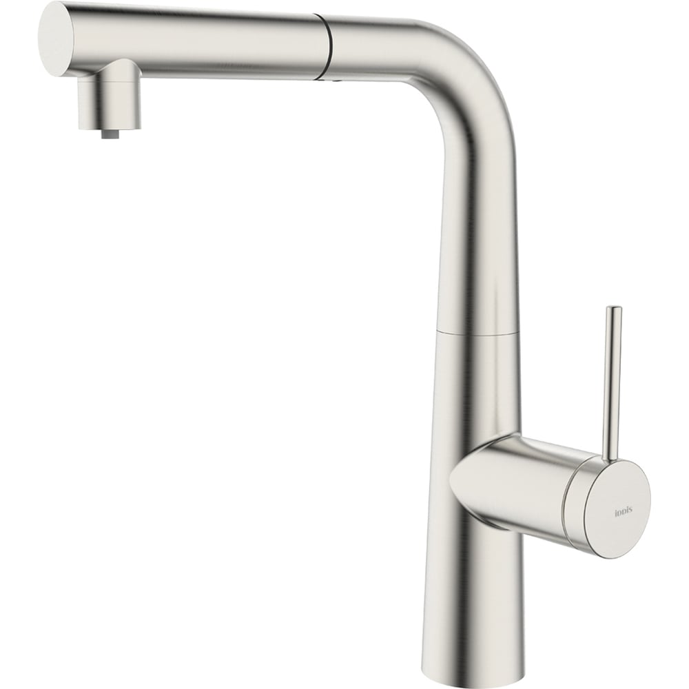 Изображение товара Смеситель для кухни IDDIS Pure с фильтром и выдвижным изливом, сатин PURBNPFi05N