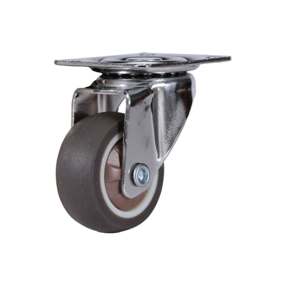 Изображение товара Бытовые колеса поворотные Brante 40 мм с подшипником TPR комплект 2 шт