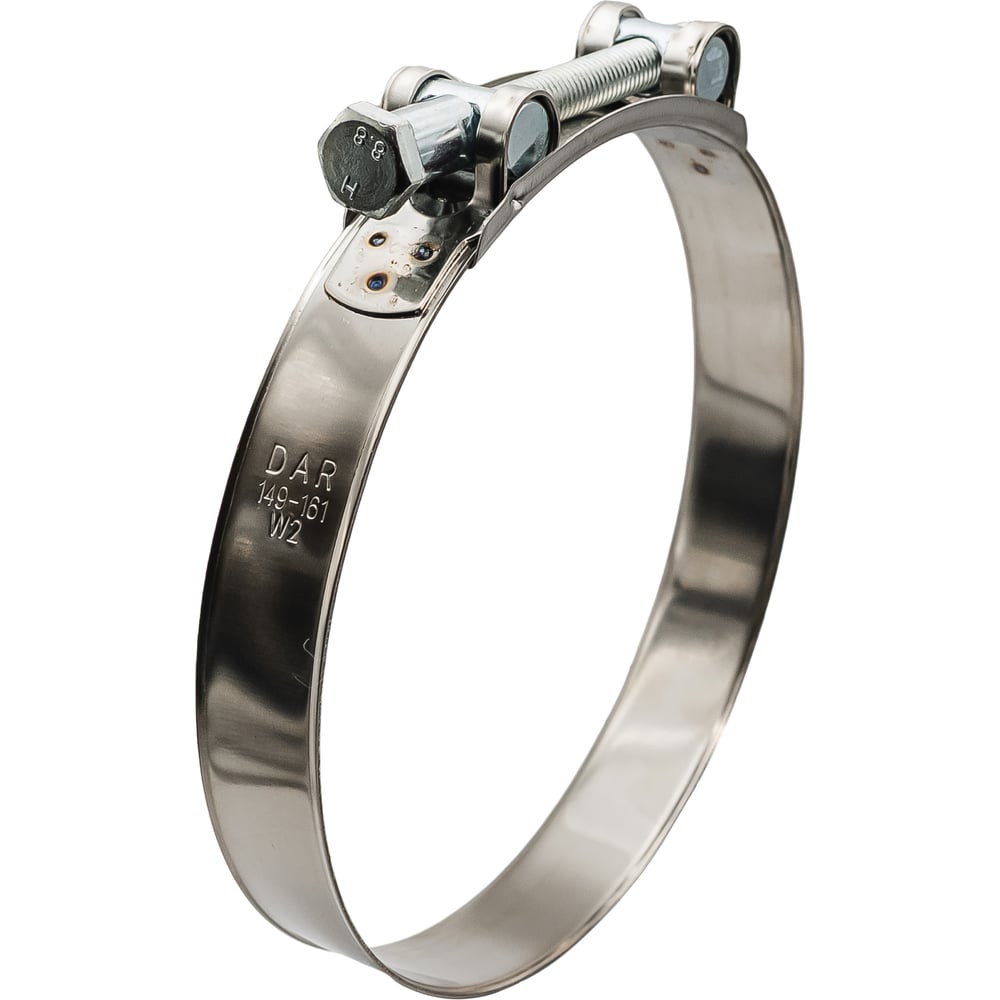 Изображение товара Хомут шарнирный 149-161 нержавеющая сталь DAR 805432