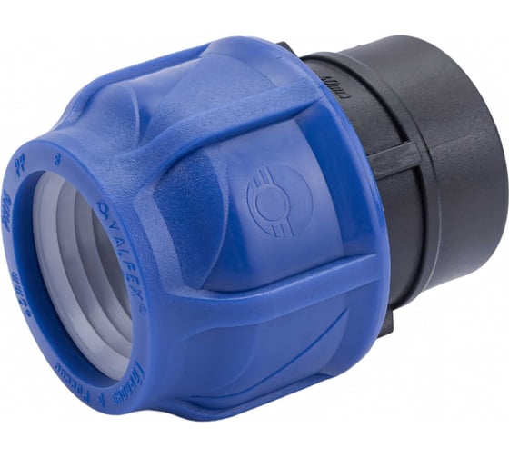 Изображение товара Компрессионная соединительная муфта VALFEX ПНД, с внутренней резьбой, 40x1 1/4" 121001240114