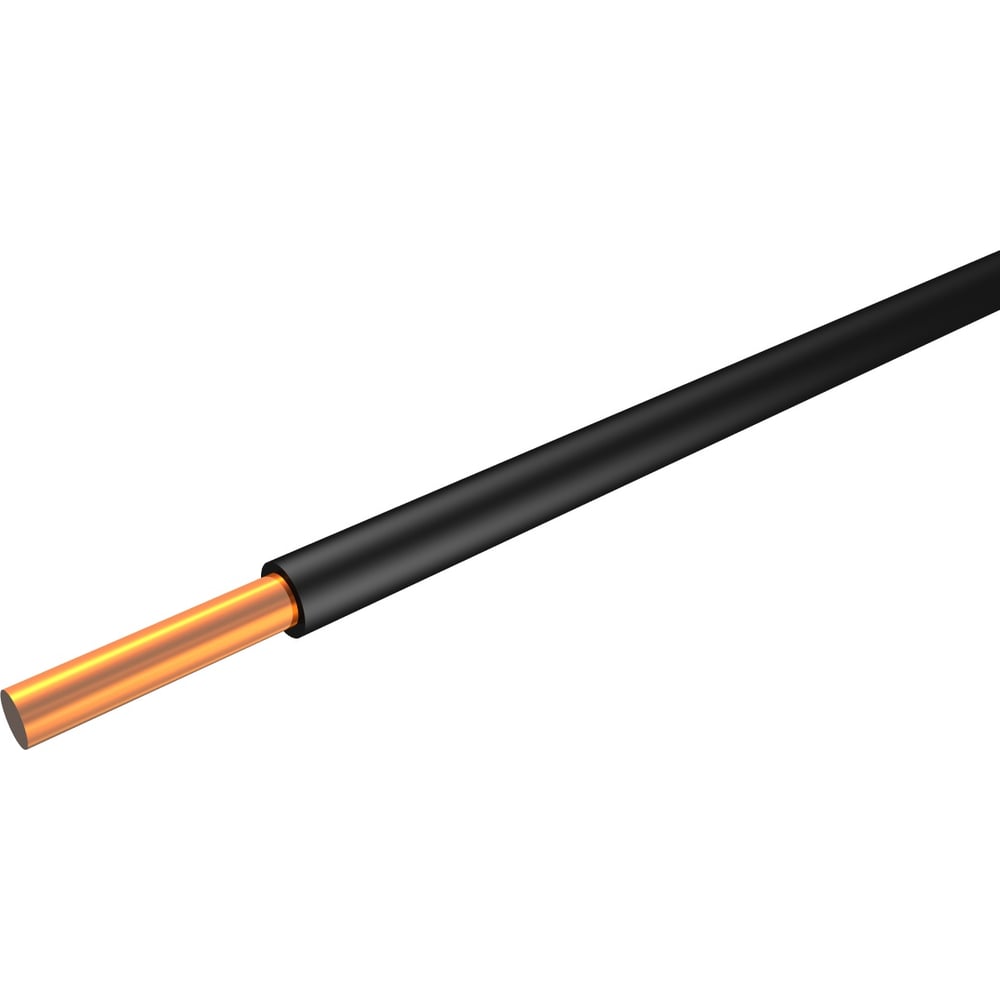 Провод ПуВнг(А)-LS iTOK 1х2,5 ГОСТ черный (500 метров) i-KPP-PUVNG-LS-125-500-BLACK