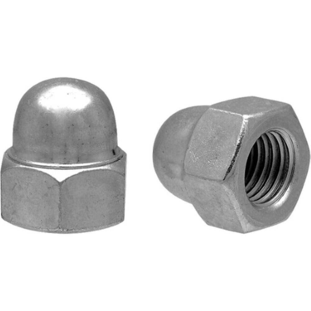 Изображение товара Гайка STARFIX М5 колпачковая, цинк, DIN 1587 (500 шт в карт. уп.) ЦИ-1396141675 Изображение товара Гайка STARFIX М5 колпачковая, цинк, DIN 1587 (500 шт в карт. уп.) ЦИ-1396141675