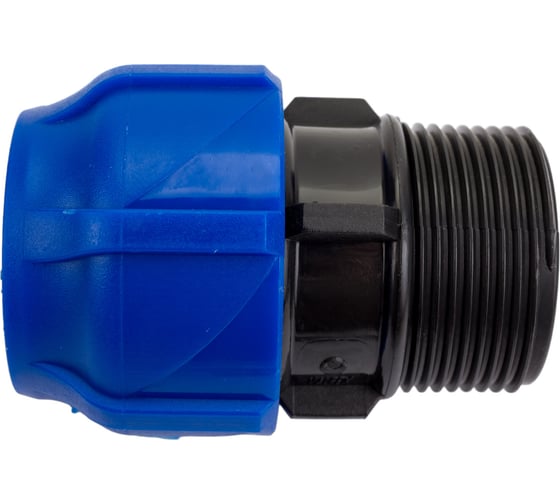 Изображение товара Компрессионная соединительная муфта VALFEX ПНД, с наружной резьбой, 32x1 1/4" 121001132114