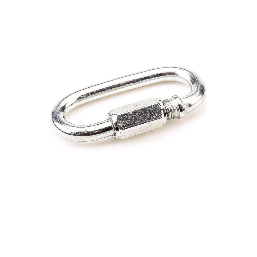 Изображение товара Карабин винтовой Стройметиз 8 цинк 15 шт для надежных соединений