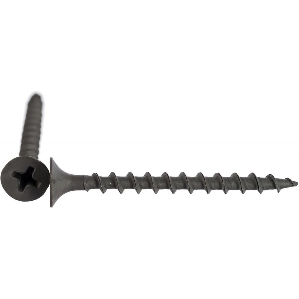 Изображение товара Саморез гипрок-дерево Стройметиз 3,5х35 потай крупн.резьба оксид (уп.900 шт) контейнер 20100510900