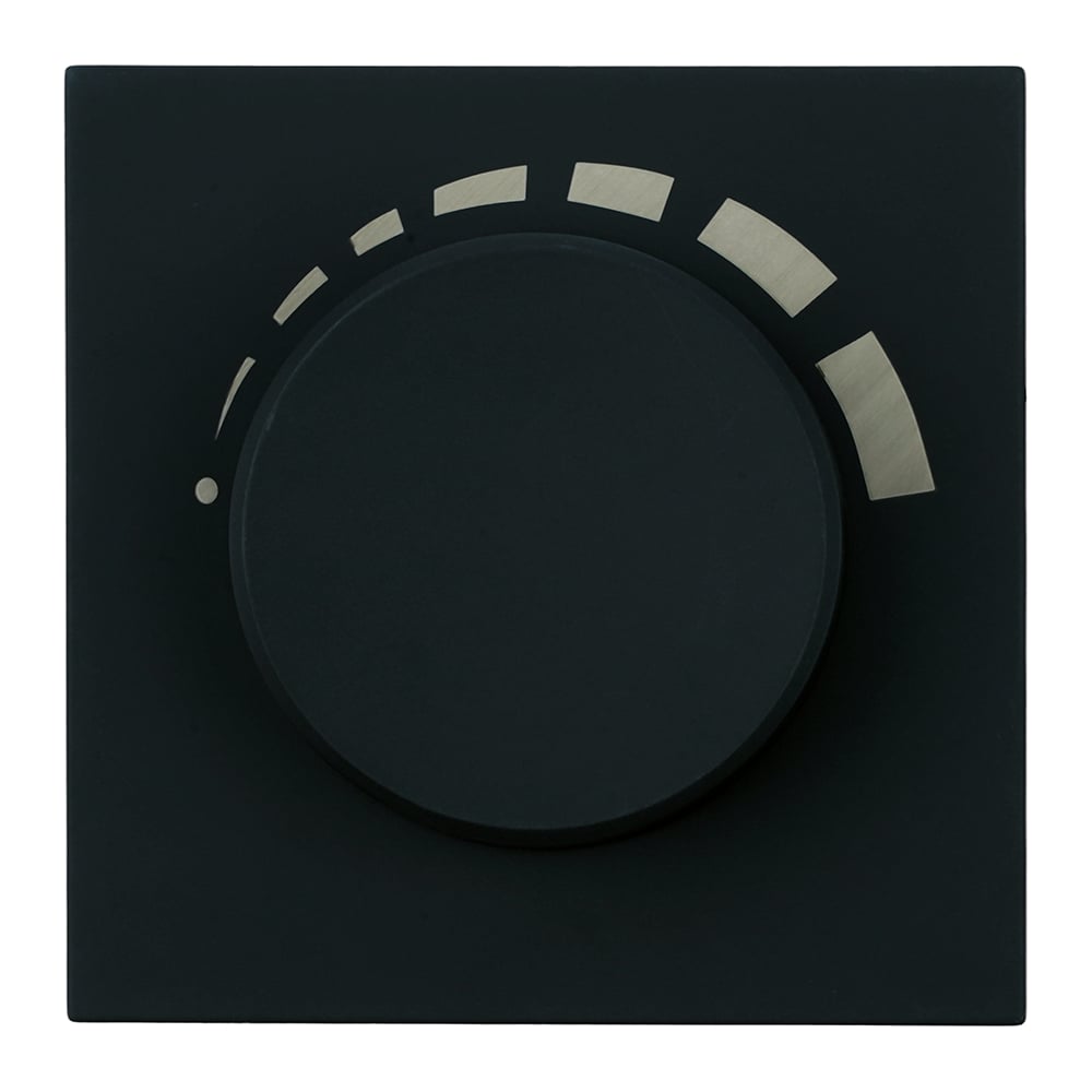 Изображение товара Выключатель диммирующий (механизм) STEKKER 250В, 1200W, серия Мия, RSW10-3106-05, черный бархат, 50568