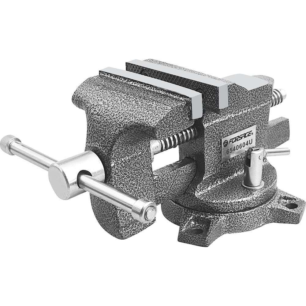 Изображение товара Тиски стальные Forsage поворотные с наковальней F-6540604U(59638)