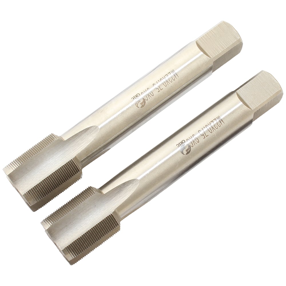 Изображение товара Метчик CNIC М22,0 х 0,75 9ХС ручной, набор из 2-х шт. для глухих и сквозных отверстий 76590 Изображение товара Метчик CNIC М22,0 х 0,75 9ХС ручной, набор из 2-х шт. для глухих и сквозных отверстий 76590