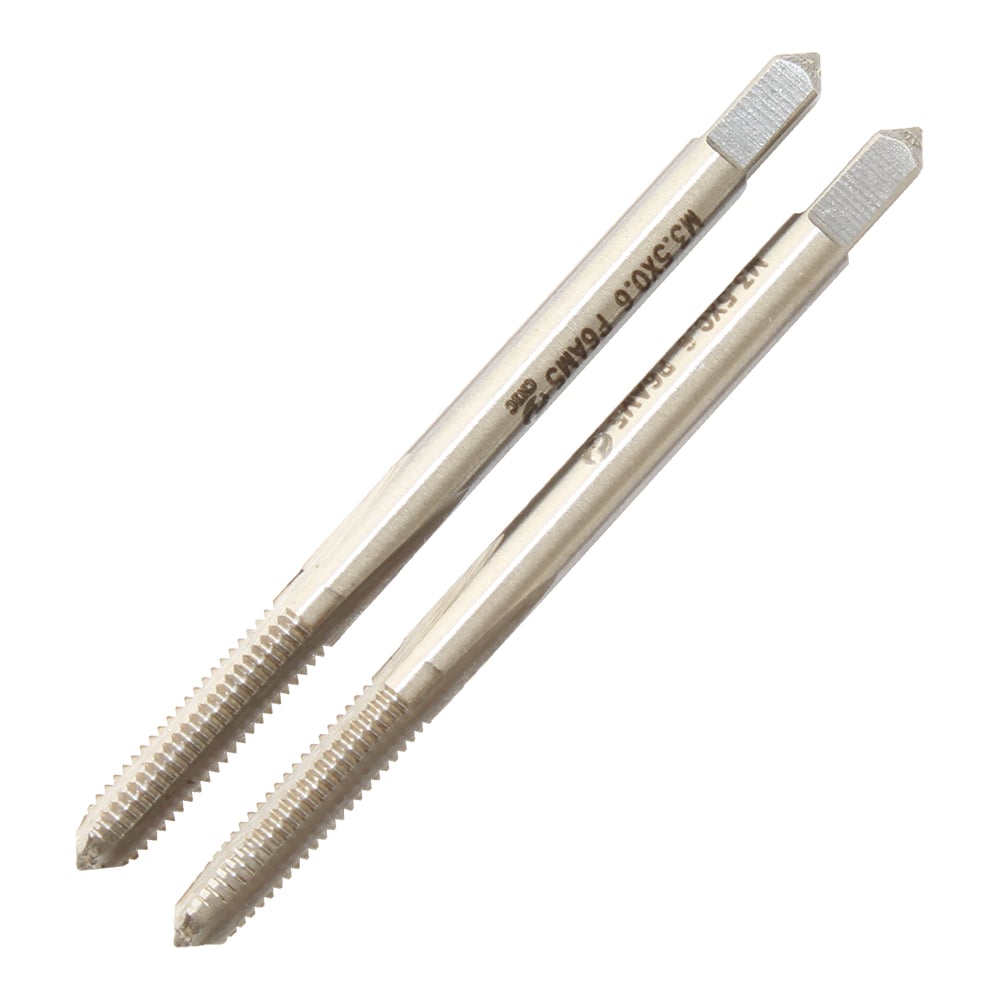 Изображение товара Метчик CNIC М 3,5 0,6 м/р.Р6АМ5 набор из 2-х шт. для глухих и сквозных отверстий 76592