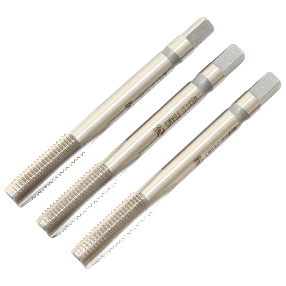 Изображение товара Метчик CNIC М 8,0х1,0 м/р.Р6АМ5 набор из 3-х шт. для глухих и сквозных отверстий 76607 Изображение товара Метчик CNIC М 8,0х1,0 м/р.Р6АМ5 набор из 3-х шт. для глухих и сквозных отверстий 76607