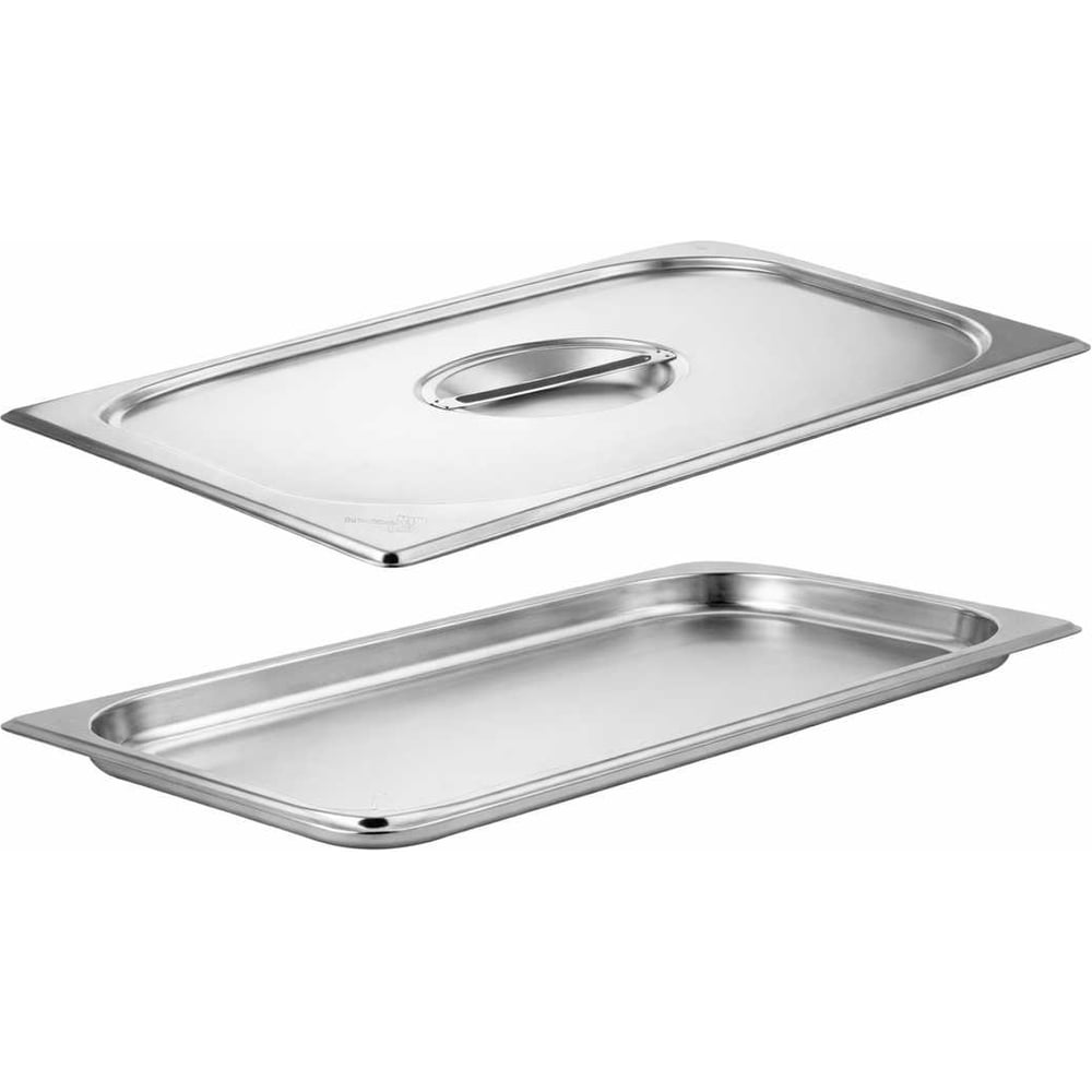 Изображение товара Гастроемкость GN 2/3-20 мм из нержавеющей стали с крышкой