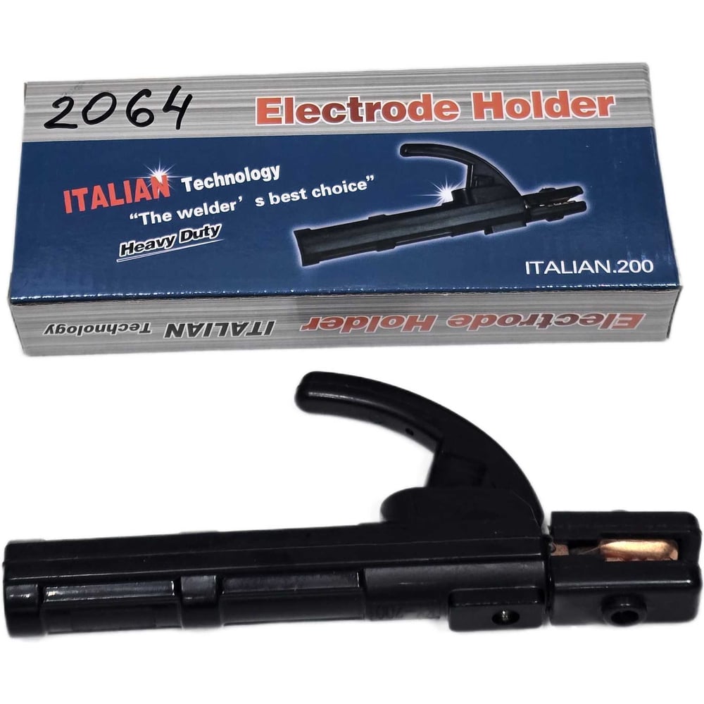 Изображение товара Электрододержатель LAVA 2064 200 А пружинный крокодил