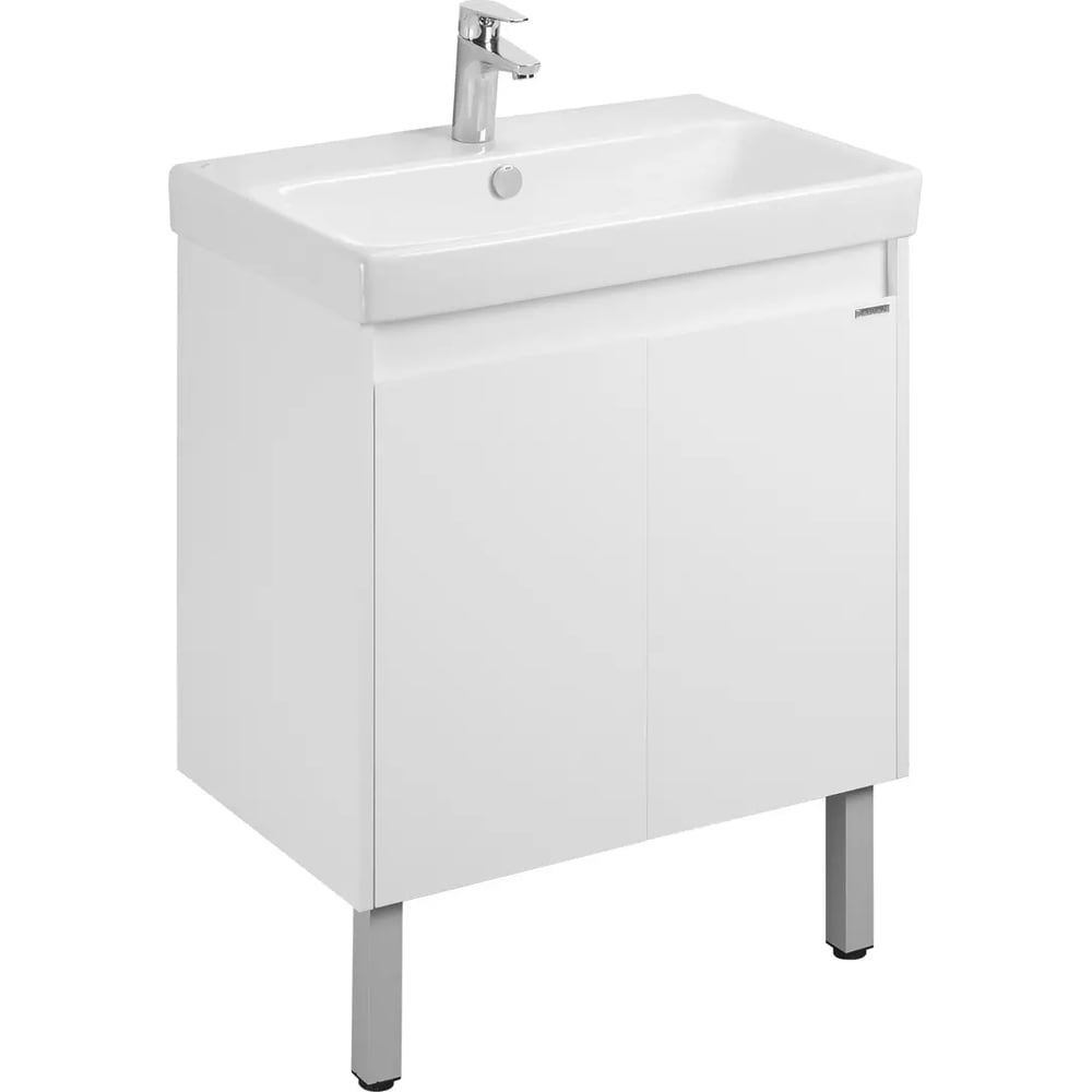 Изображение товара Тумба AQUATON Сканди Doors 70 с раковиной Адриана 70, белый