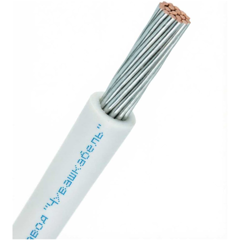 Изображение товара Провод монтажный Чувашкабель НВ 0,35 4 600 Белый