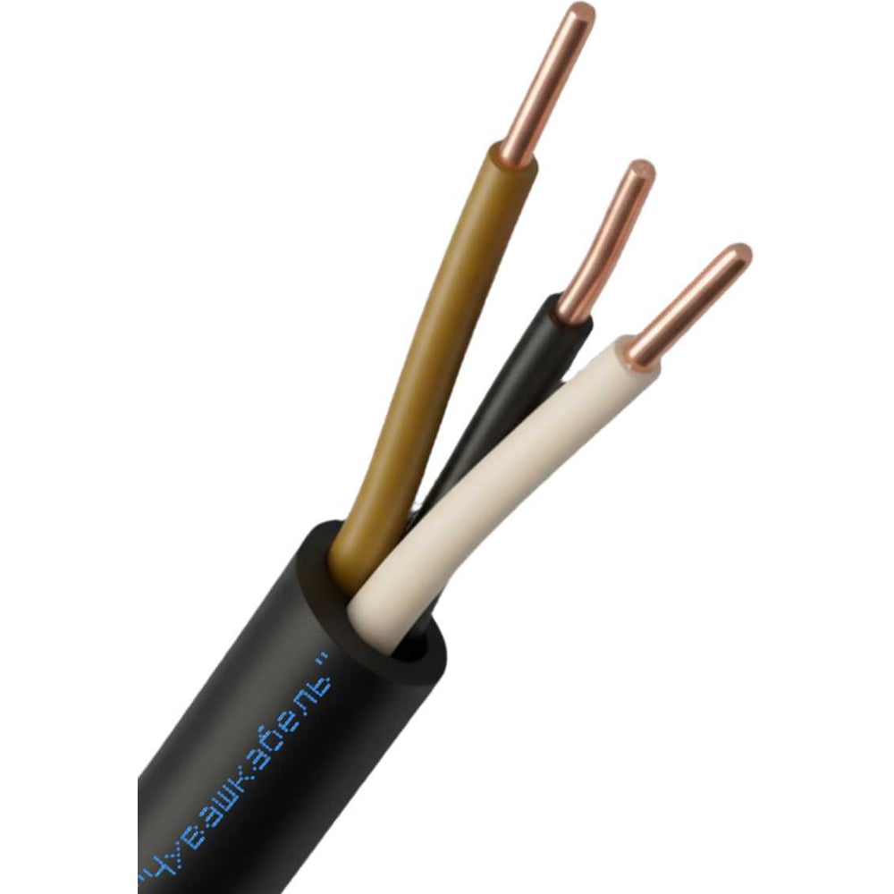 Изображение товара Провод АО "ЗАВОД "ЧУВАШКАБЕЛЬ" ВВГнг(А)-LS 3х1,5 ок-0,66 (100 м) ПD10I3X00810001