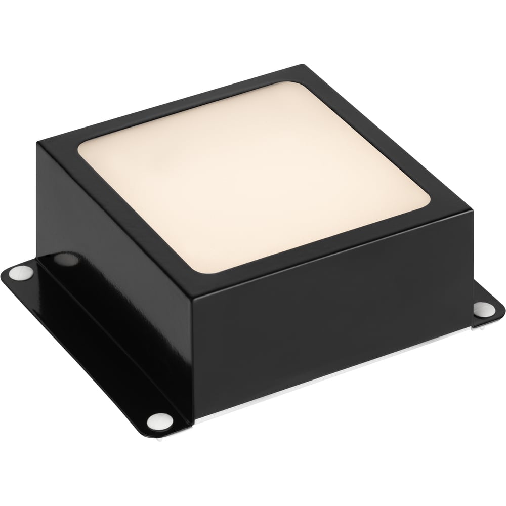 Изображение товара Светильник светодиодный ЭРА Грильято Домино SPO-651-3-4K-B8 8Вт 4000К 84х84мм 100х100 черный Б0070919