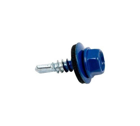 Изображение товара Саморез ARNO INDUSTRIES кровельный 4,8х35 мм 1кг. для крепления кровельных материалов RAL5002 ультрамариново синий AB5304803552198