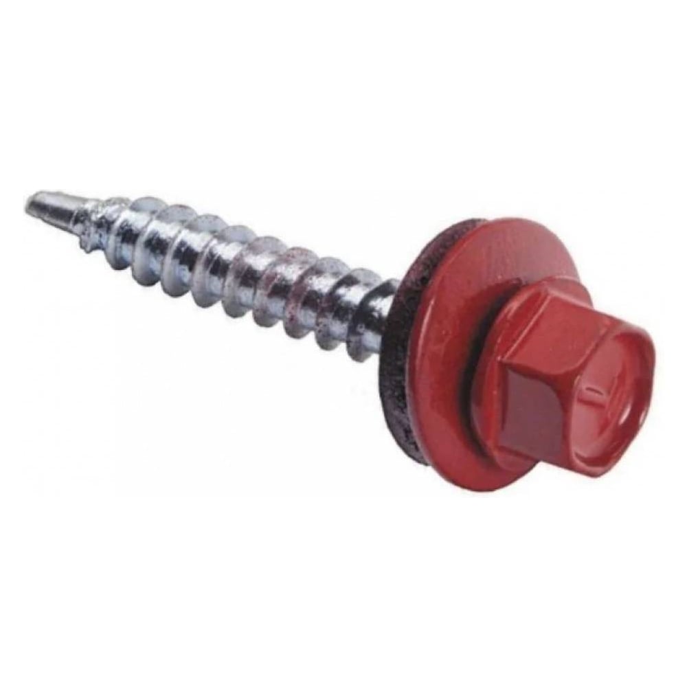Изображение товара Кровельный саморез ARNO INDUSTRIES 4,8×50 мм с пресс-шайбой и порошковым покрытием RAL3003