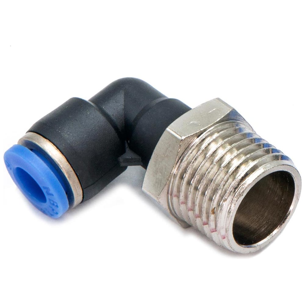 Изображение товара Пневмофитинг HIMPT L-образный M16x1.5-6 мм пластиково-латунный