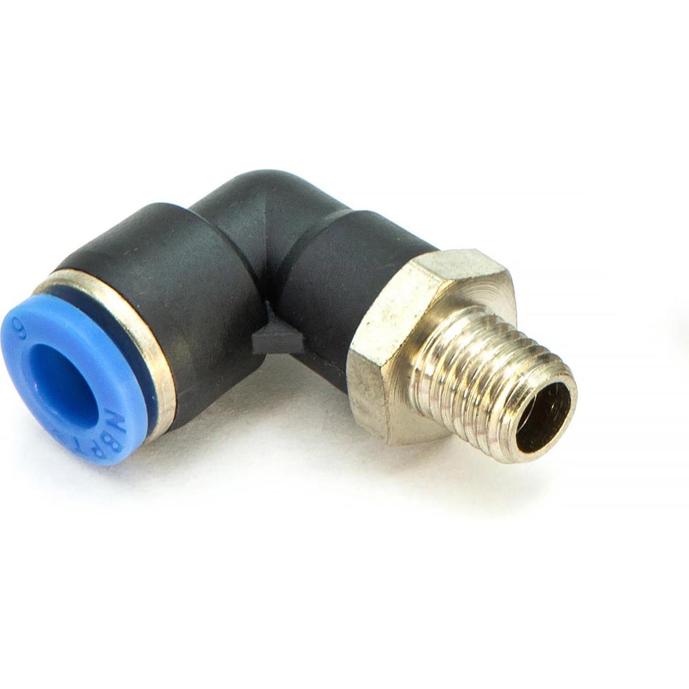 Изображение товара Пневмофитинг HIMPT цанговый L-образный с наружной резьбой М8х1