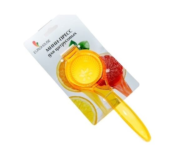 Изображение товара Мини-пресс для цитрусовых EUROHOUSE 22х7.5 см, пластик 8608