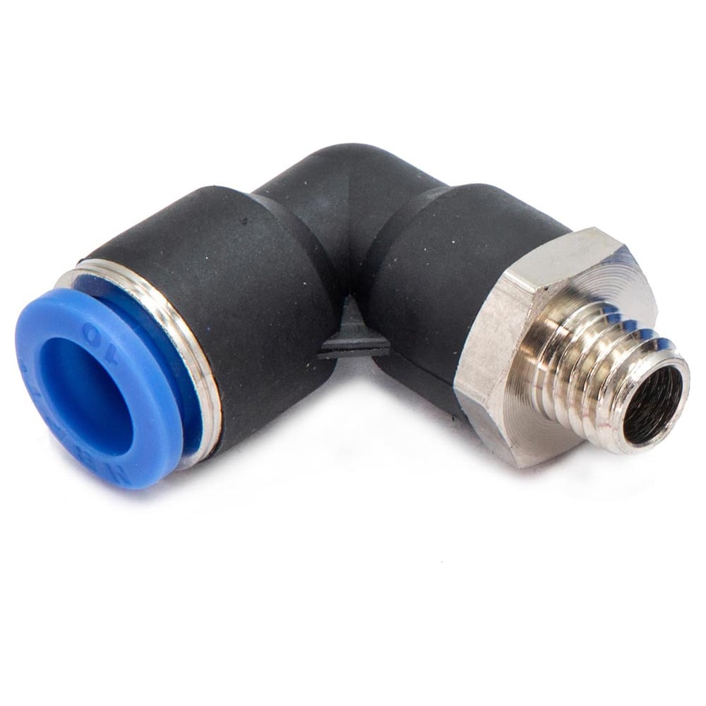 Изображение товара Пневмофитинг цанговый L-образный с наружной резьбой HIMPT 10 шт PL 10-М10х1.5 00-00026551