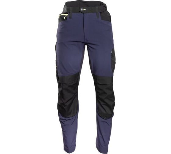Изображение товара Брюки рабочие HOEGERT TECHNIK PLUM 4-way stretch темно-синие XL (54) HT5K813-XL