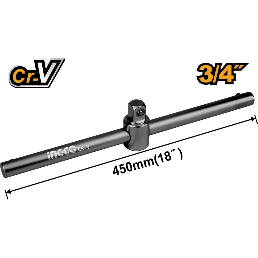 Изображение товара Вороток INGCO 3/4 450 мм INDUSTRIAL HSTB34181