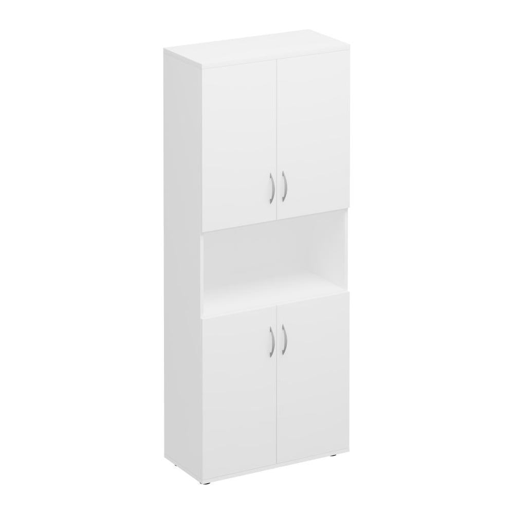 Изображение товара Шкаф для документов Юнитекс 80_38_200 белый премиум 4 двери