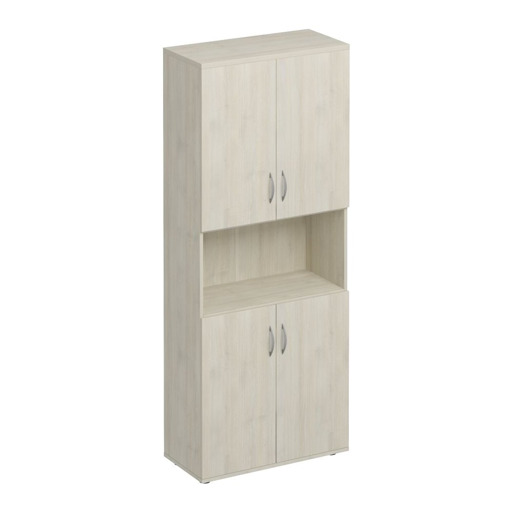 Изображение товара Комфорт Шкаф для документов закрытый Юнитекс 4-дверный с нишей 80_38_200, дуб шамони светлый К.374_ДШ Изображение товара Комфорт Шкаф для документов закрытый Юнитекс 4-дверный с нишей 80_38_200, дуб шамони светлый К.374_ДШ