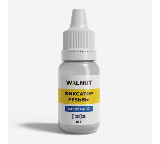 Изображение товара Фиксатор резьбы WALNUT (разборный), 10 г, WLN0049