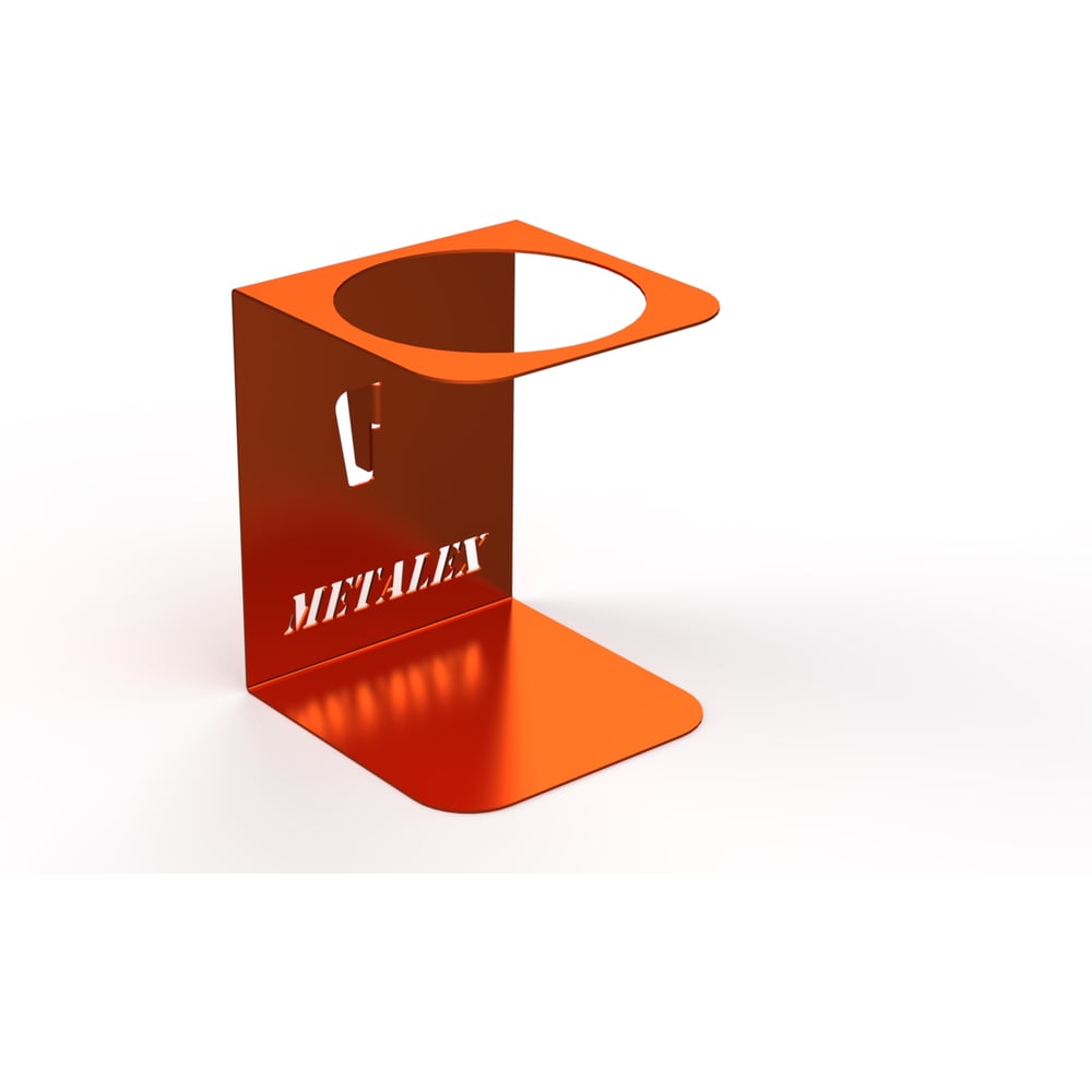 Изображение товара Держатель для баллончиков-спреев ООО Металекс 1-х, оранжевый, 113062