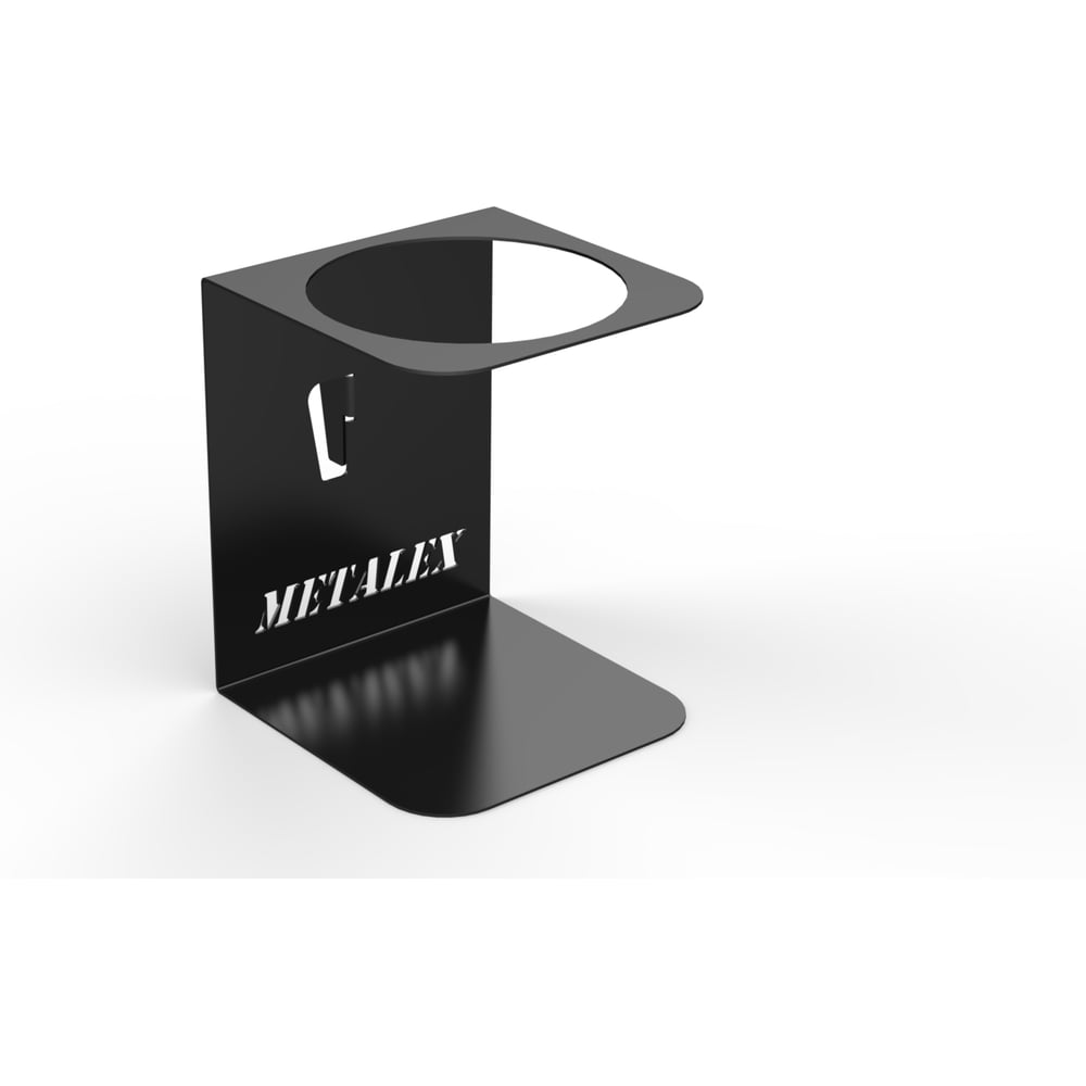 Изображение товара Держатель для баллончиков-спреев ООО Металекс 1-х, серый 113061