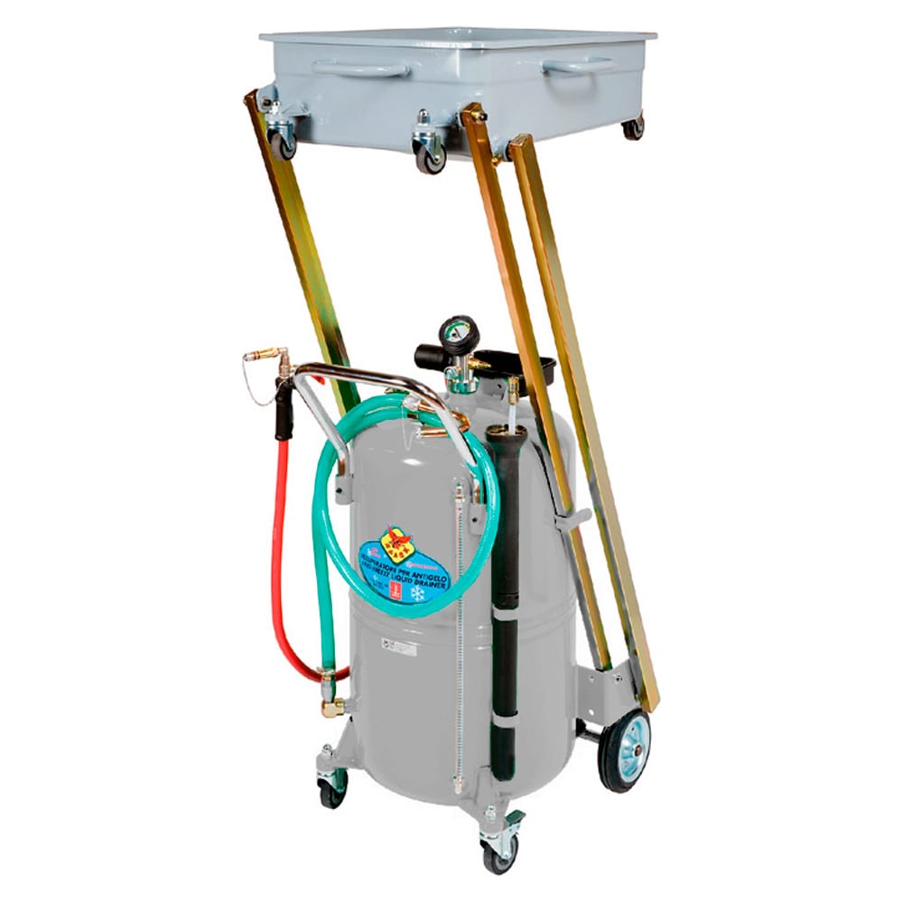 Изображение товара Установка RAASM 42215/C1 для слива антифриза с маслоприемником 50 л