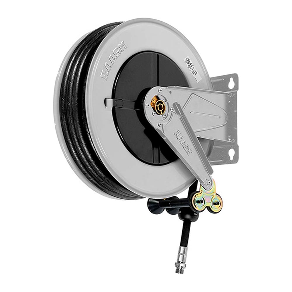 Изображение товара Катушка открытая для масла со шлангом RAASM 8430.402 15 м, 150 бар, F1/2, M1/2, В0000000073548