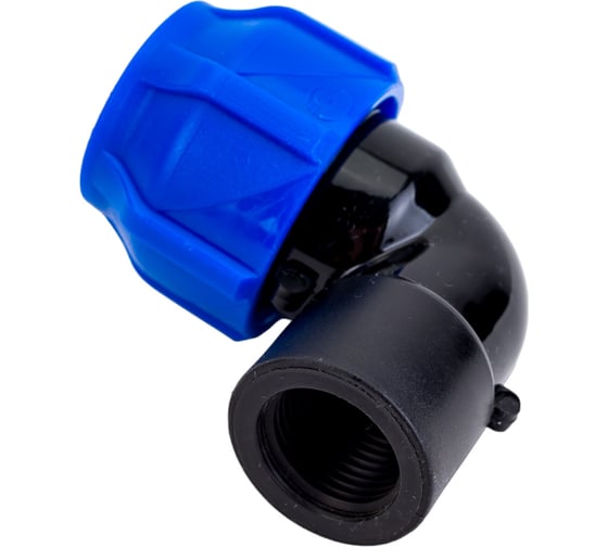 Изображение товара Компрессионный отвод VALFEX ПНД, с внутренней резьбой, 25x1/2" 1210012325012