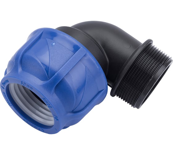 Изображение товара Компрессионный отвод VALFEX ПНД, с наружной резьбой, 50x2" 1210012450200