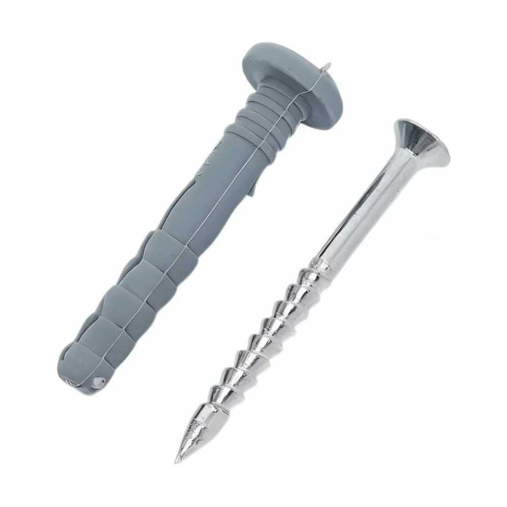 Изображение товара Дюбель ARNO INDUSTRIES 6x40 для бетона с грибовидной манжетой и шурупом