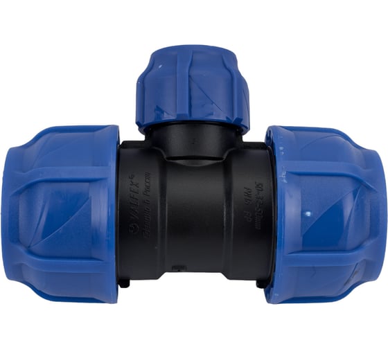 Изображение товара Компрессионный переходной тройник VALFEX ПНД, 50-32-50 1210012503250